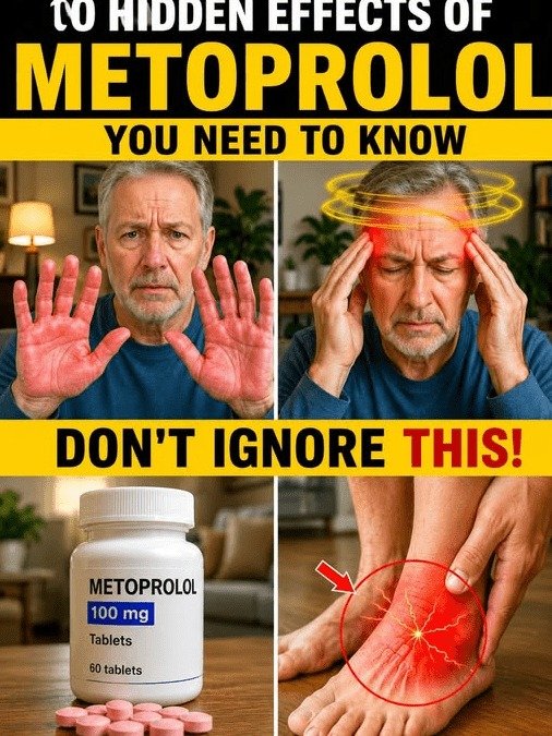 Hidden Dangers? 6 Metoprolol Side Effects Seniors Often Blame on Aging (And How to Spot Them Early)