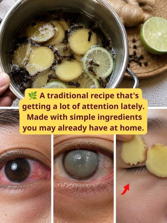 Your Eyes Are BURNING Up! This 2-Minute Ginger, Lemon, Clove Hack Could Save Them From Screen Strain