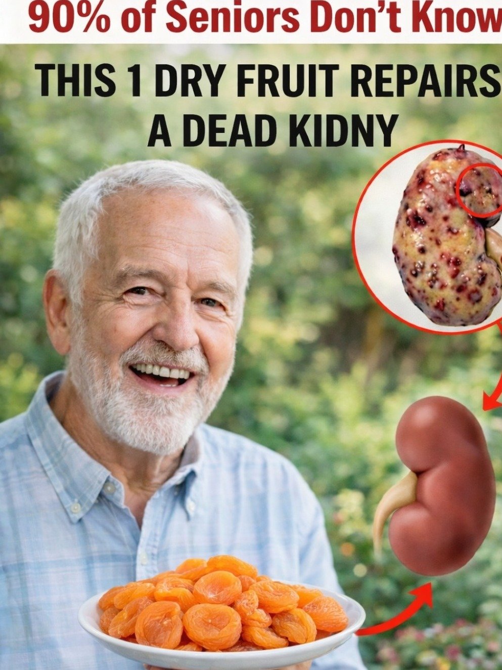The 5 Dried Fruits You NEED to Add to Your Diet After 60 for Game-Changing Kidney Health!