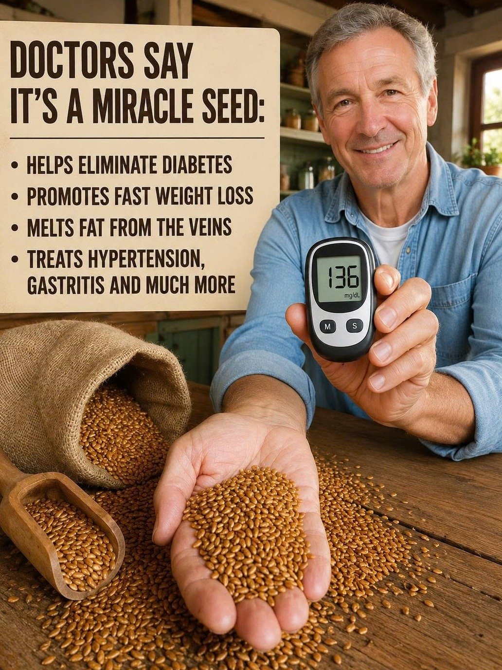 Doctors Are Whispering About THIS Tiny Seed: The #1 Secret Weapon for a Younger Heart, Flawless Digestion, and Ageless Glow!