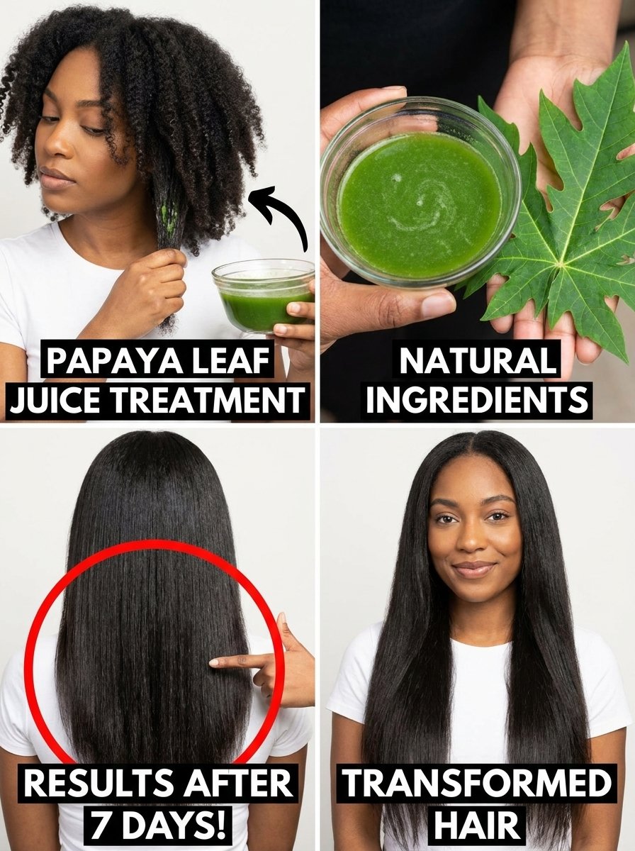 The #1 Secret Papaya Leaf Hack That Instantly Halts Hair Shedding & Gives You a Brand New Scalp!