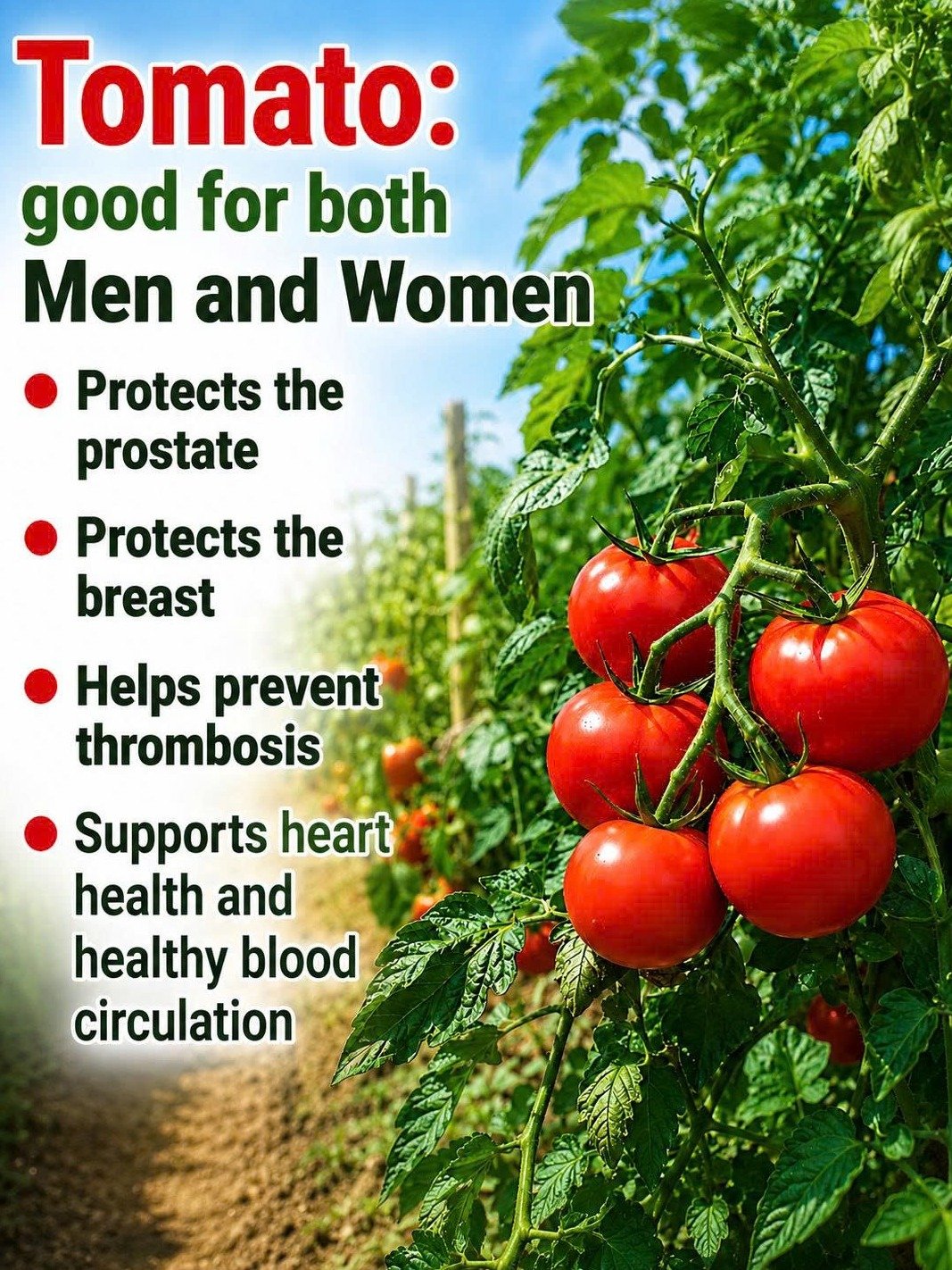 The #1 Superfood You're Ignoring: Why Tomatoes Are a Game-Changer for Lifelong Health (for Men & Women)