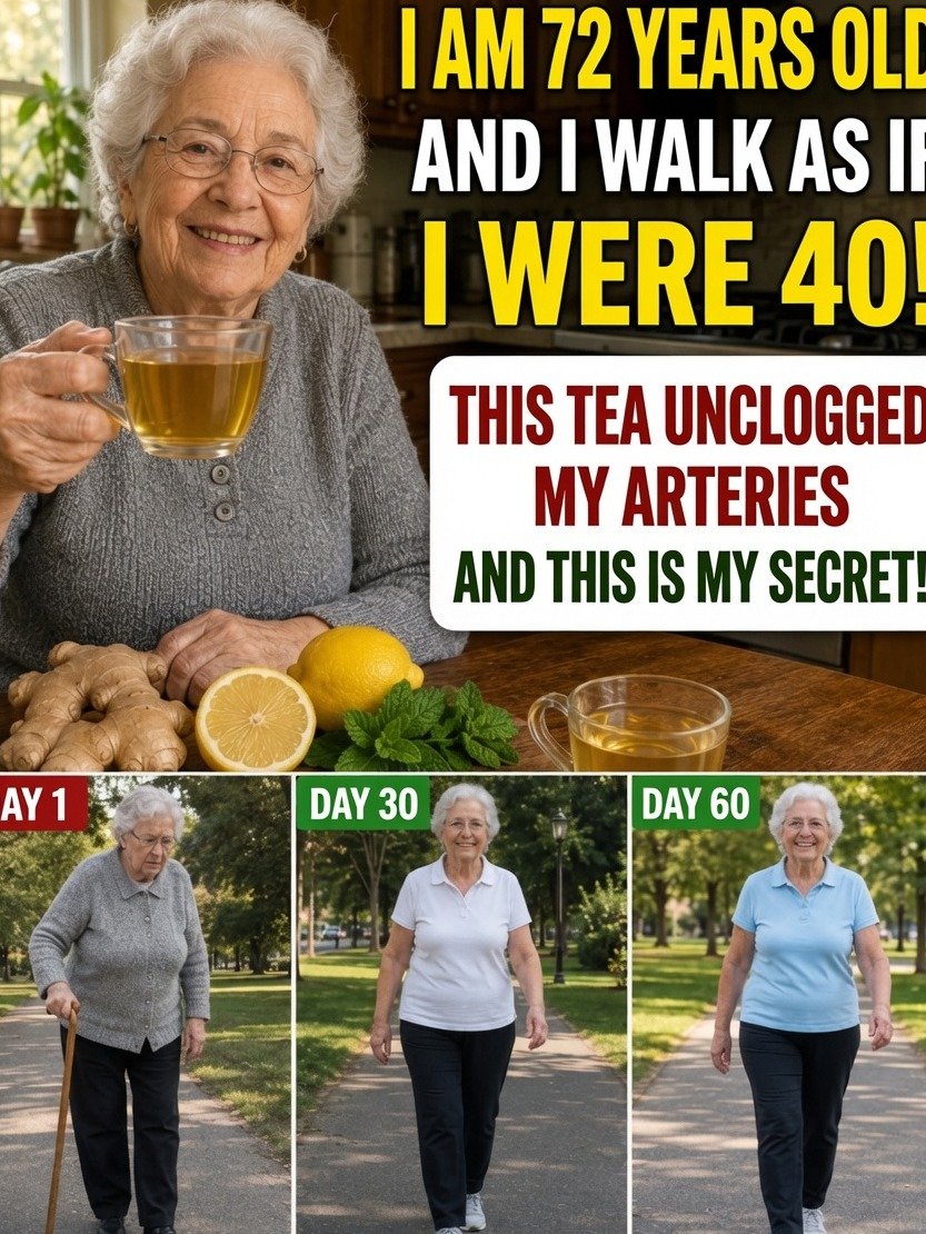 ⚡️Over 60? Uncover the 3 Ancient Herbal Teas That Can Revitalize Your Circulation & Movement!