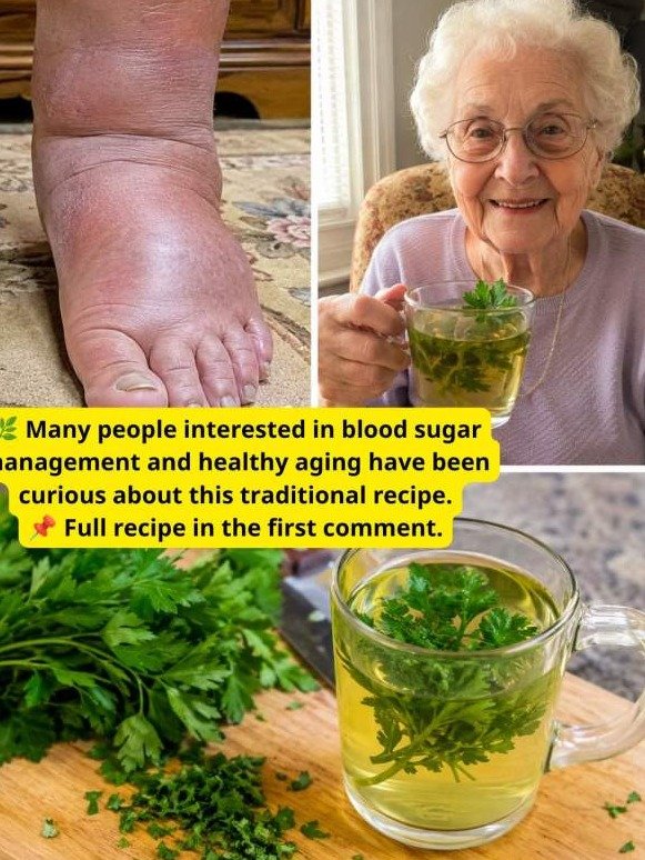 The Forgotten Green Secret: This Simple Parsley Tea Could REVOLUTIONIZE Your Blood Sugar & Turn Back the Clock on Aging