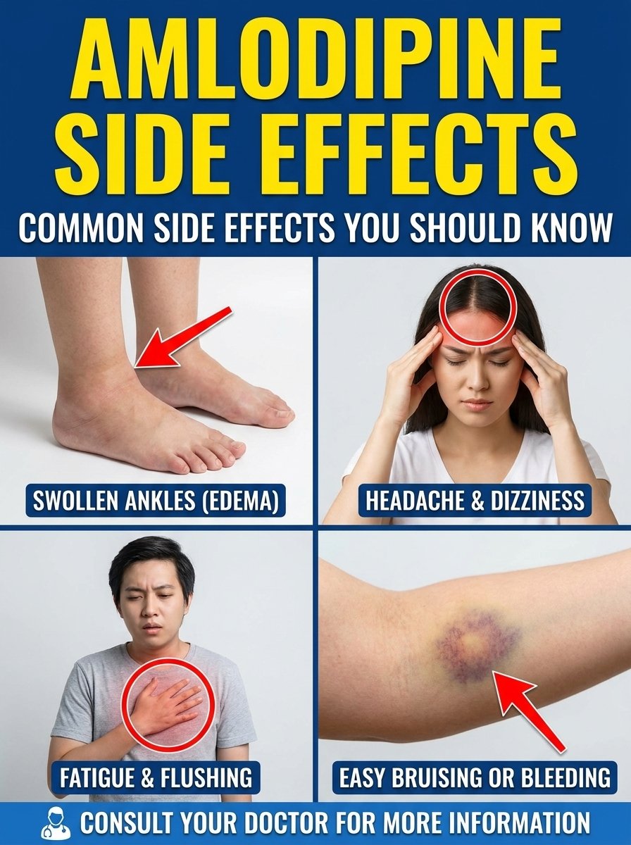 Amlodipine Alert: 12 Sneaky Side Effects You CANNOT Afford to Ignore (And How to Take Back Control!)