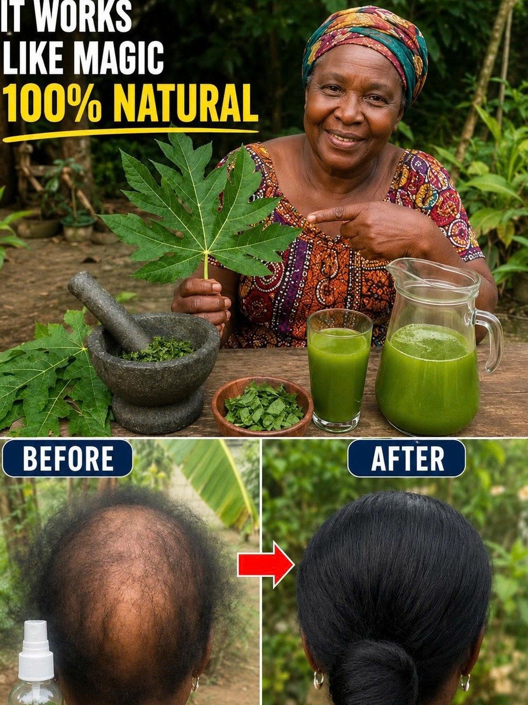 Unlock Jaw-Dropping Hair Growth: The Ancient Papaya Leaf Secret You NEED to Know NOW!