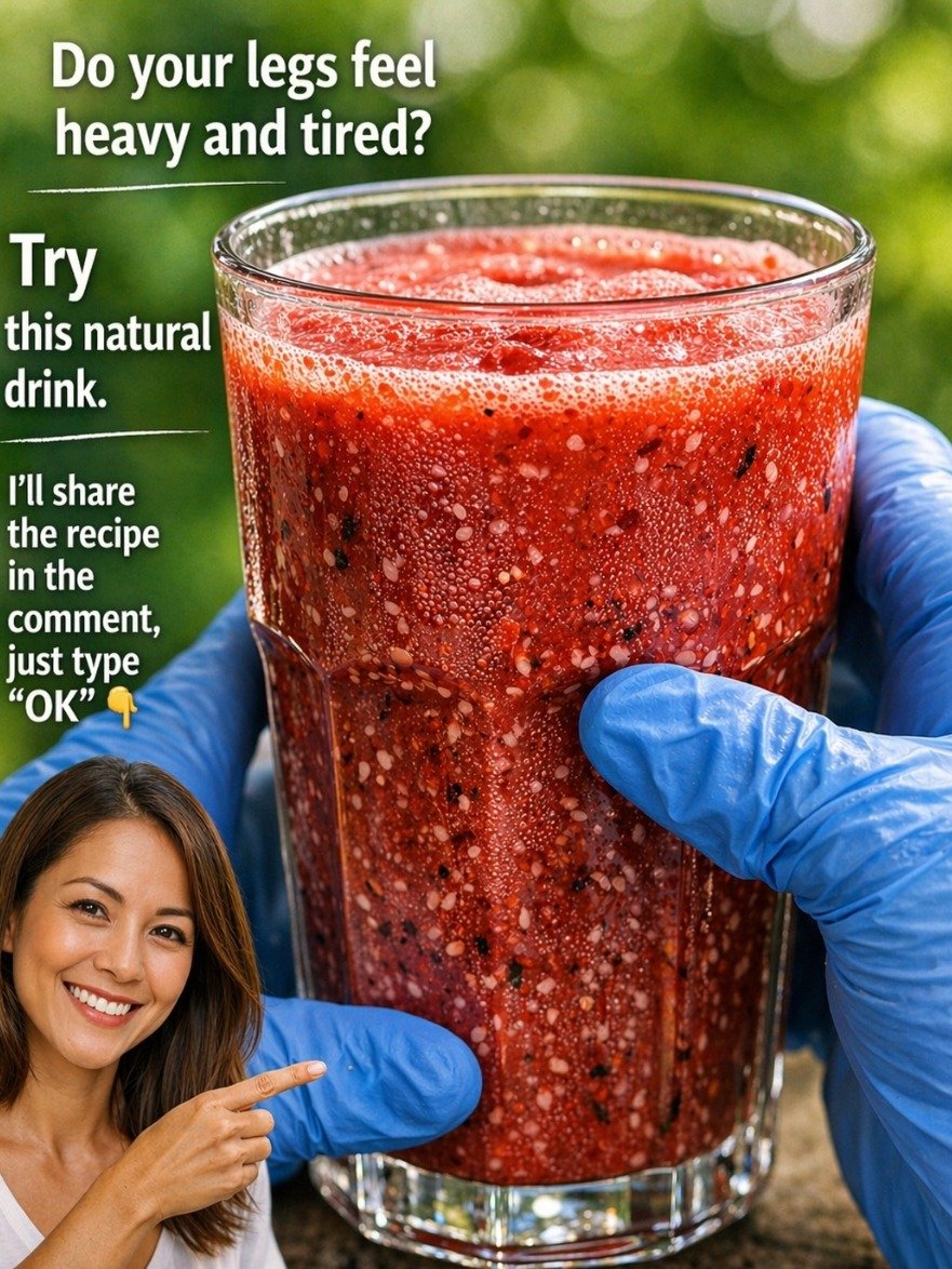 Heavy, Tired Legs? This Viral 3-Ingredient Drink Could Be Your Secret Weapon for Incredible Circulation!