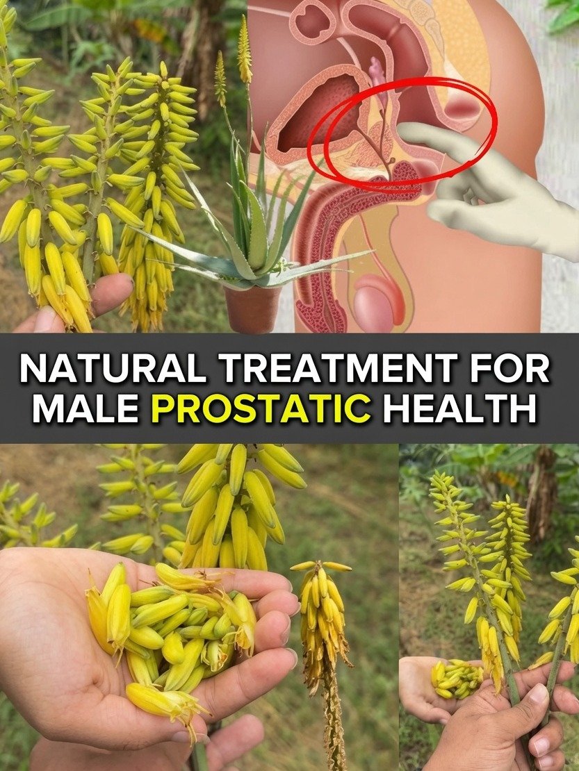 Unlock Ancient Secrets: The Forgotten Aloe Vera Flower Tea That Men Are Raving About for Vitality & Urinary Health!