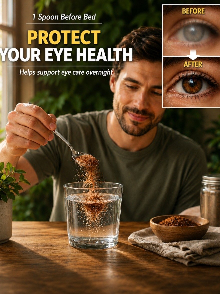 The ONE Spoonful Nighttime Ritual Over 60s Swear By for Sharper Vision – Are YOU Missing Out?