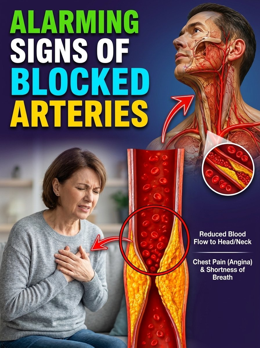 STOP Everything: Your Body Is Sending 9 Urgent Warnings About Blocked Arteries You *MUST* Know
