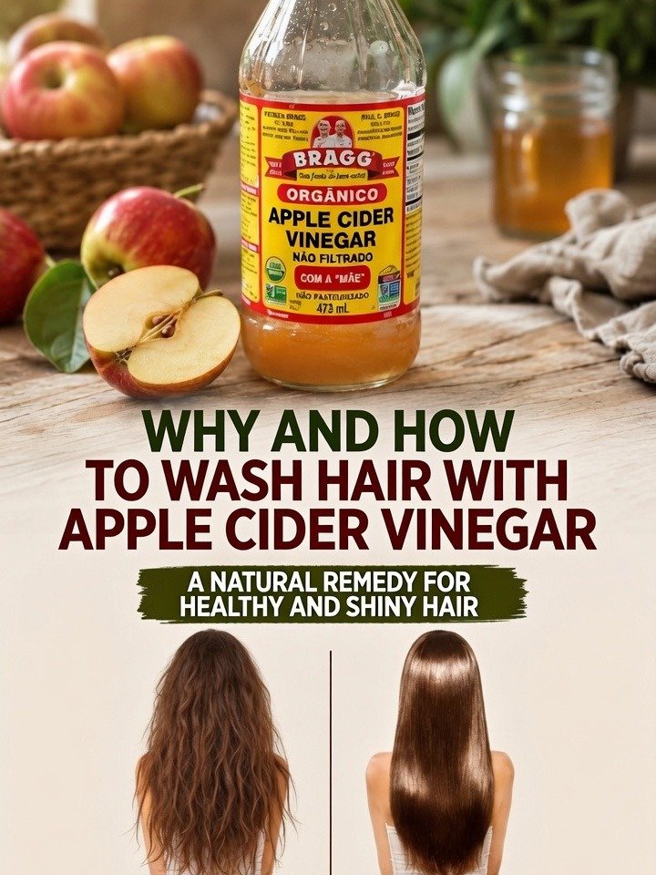 Unlock Your Hair's Secret Weapon: The Apple Cider Vinegar Hack You NEED to Try for Unbelievable Shine!
