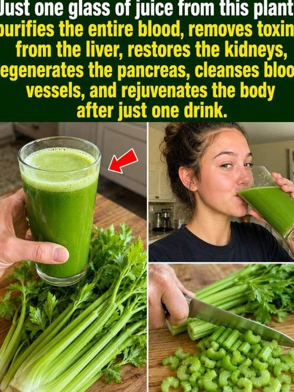 Unlocking Your Body's Secret Weapon: The Shocking Blood, Liver, & Kidney Reset Celery Juice Delivers (That Nobody Talks About)