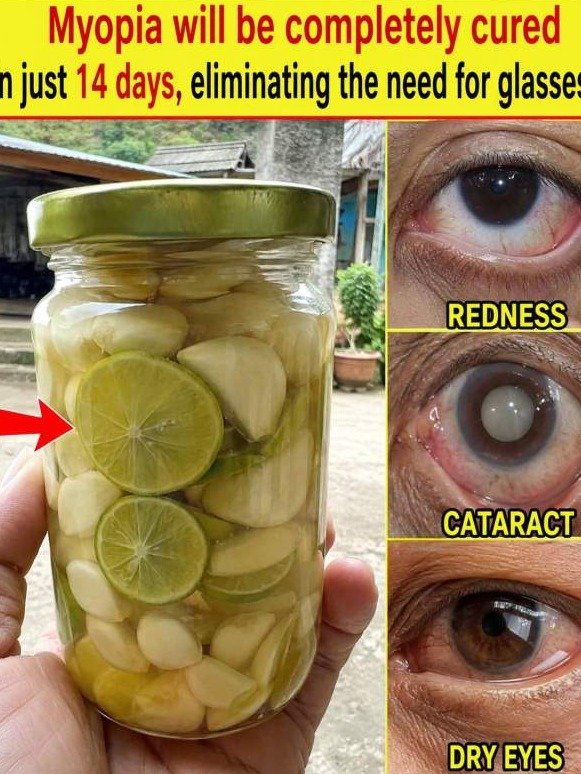 The Unbelievable Eye-Healing Secret: What Garlic & Lime ACTUALLY Do for Myopia, Redness, Cataracts, and Dry Eyes!