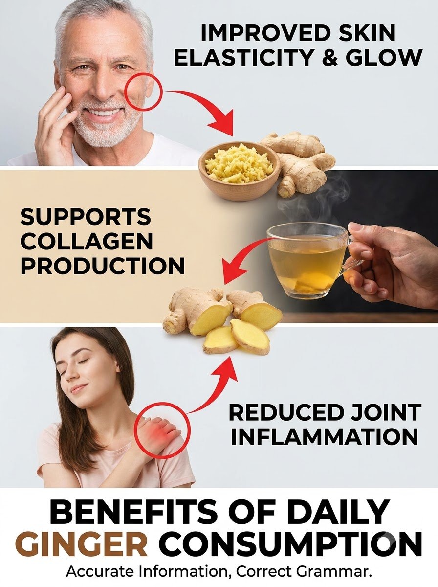 The Daily Ginger Secret: How One Root Resets Your Skin, Collagen, and Joints