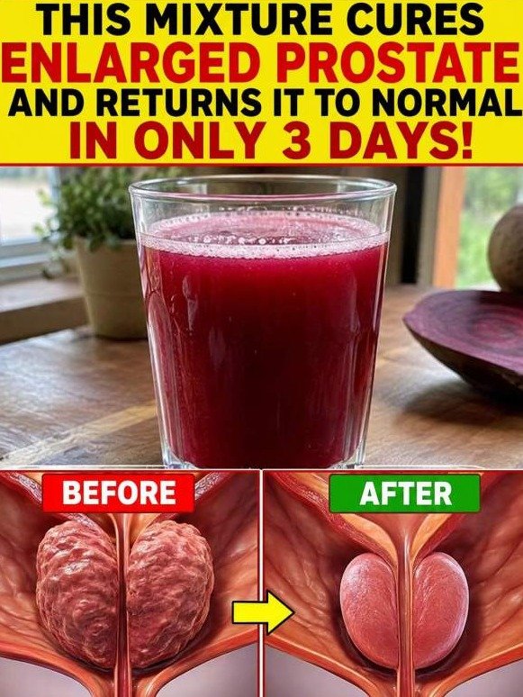 The ONE Red Glass That Quietly Shrinks Your 'Angry' Prostate & Gives You Back Your Sleep