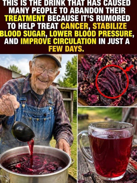 The Forgotten Red Drink That Triggers Collagen, Balances Blood Sugar, and Boosts Circulation – Why Aren't You Drinking It?