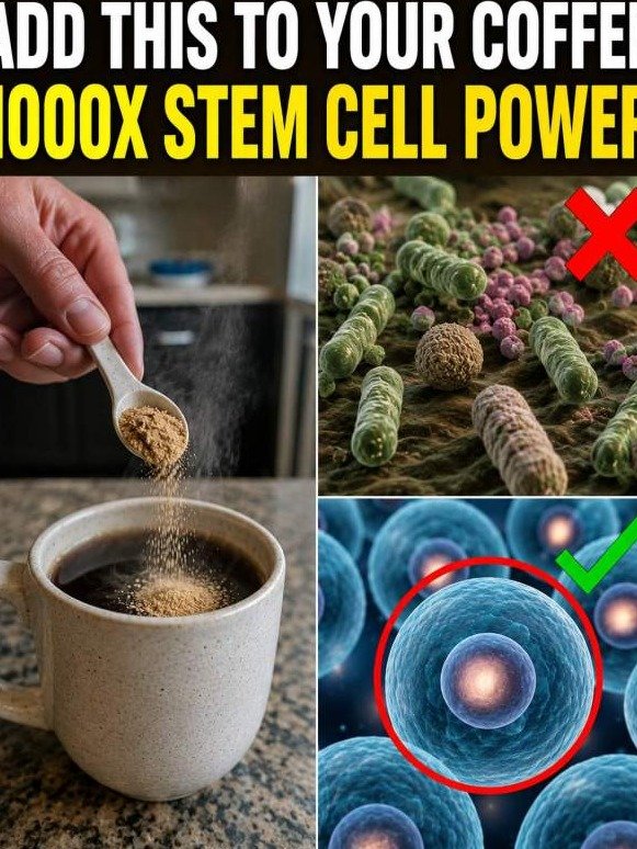 The 1 Secret Coffee Ingredient That UNLOCKS Stem Cells, Burns Fat, and Defies Aging!