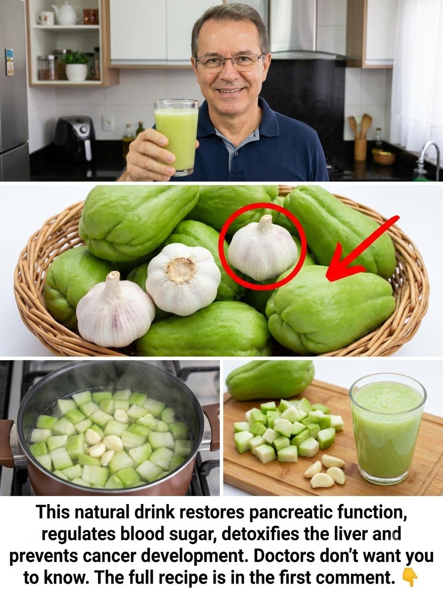 The 3-Ingredient Green Drink Nobody Talks About That Detoxes Your Liver, Stabilizes Blood Sugar, and Resets Your Pancreas FAST!
