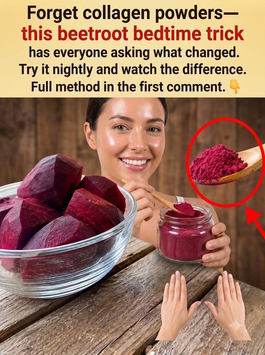 The Midnight Secret: How One Red Root Forces Your Body to *Make* Collagen While You Sleep (And Why You're Missing Out)