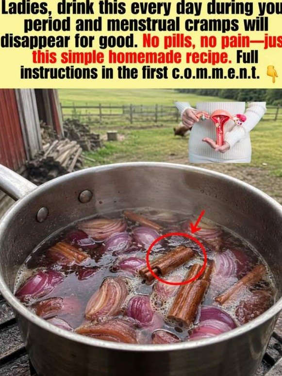 The Viral Kitchen Secret: This 2-Ingredient Tea *Triggers a Uterus Reset* & Obliterates Period Pain