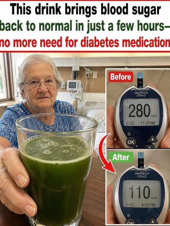 The $3 Kitchen Drink That Quietly Reverses Sugar Spikes (Doctors Won't Tell You This)
