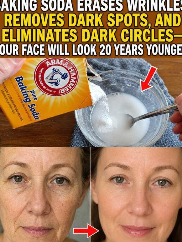 STOP! Why Putting Baking Soda On Your Face Is Secretly Making Your Wrinkles and Dark Spots Worse