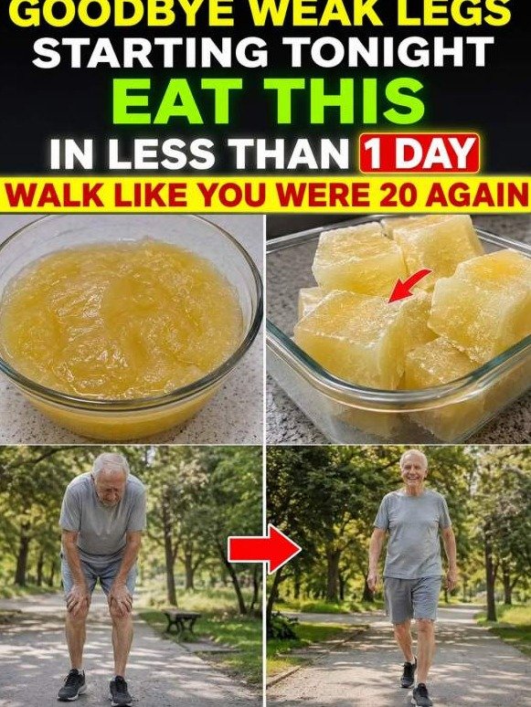 The #1 Nighttime Snack That Erases Weak Legs While You Sleep (Don't Miss This!)