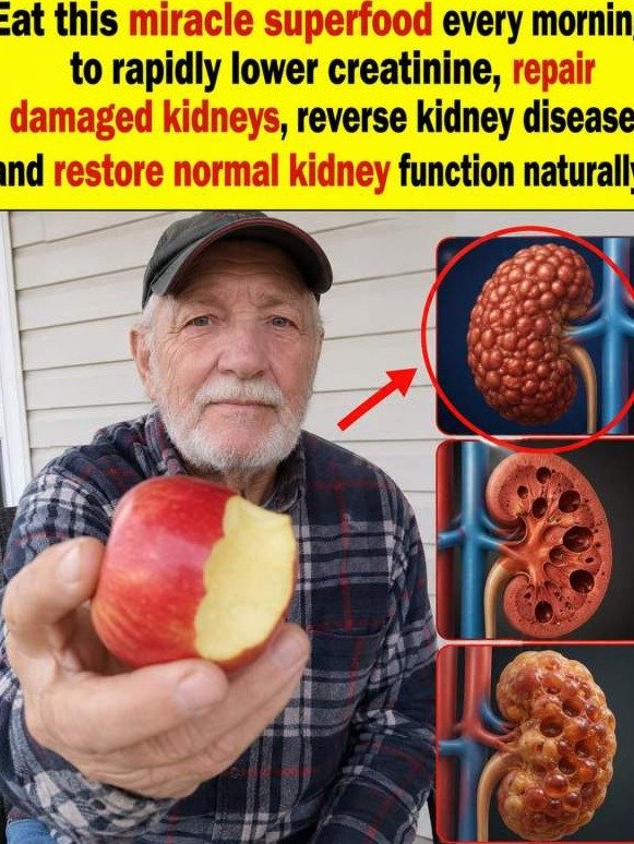 The Morning Apple Trick: Why This Simple Fruit Is the Ultimate Secret to Easing Kidney Strain
