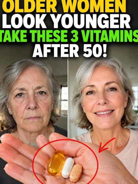 Women Over 50: The 3 'Hidden' Vitamins That Trigger a Jaw-Dropping Visible Reset You WON'T Believe!