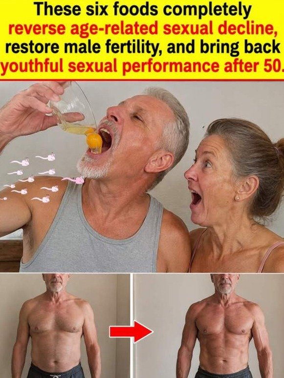 6 Foods That Act Like a 'Biological Repair Crew' for Men Over 55