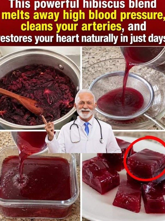 The Forgotten Red Elixir: How This Hibiscus & Lemon Blend *Revolutionizes* Your Blood Pressure and Cleans Your Arteries