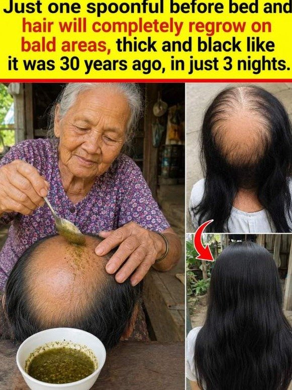 The Bedtime Spoonful That Forces Dormant Hair Follicles to Wake Up