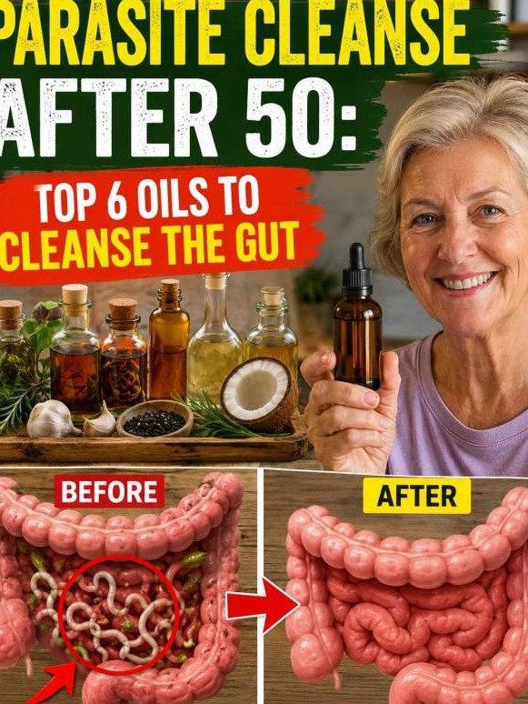 Is Your Gut Secretly Under Attack After 50? These 6 Oils Shatter Parasite Shields You Didn't Know Existed