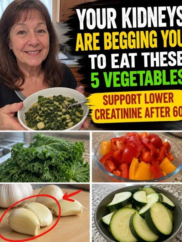 WARNING: If You're Over 60, Your Kidneys Are Silently SCREAMING For These 5 Vegetables (Don't Miss Out!)