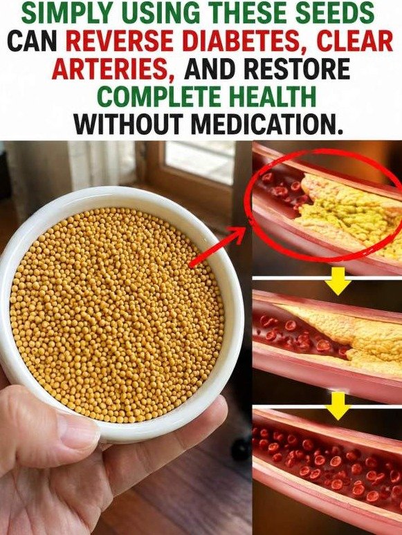 The Tiny Seed You’ve Been Ignoring That Could 'Pressure Wash' Your Arteries and Reset Your Blood Sugar