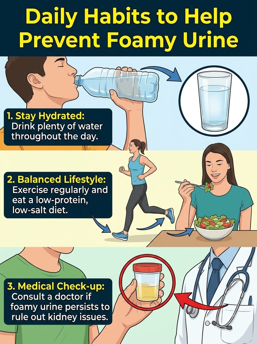 WARNING: Your Foamy Urine Is a Kidney SOS! 5 Daily Habits You MUST Change Before It's Too Late