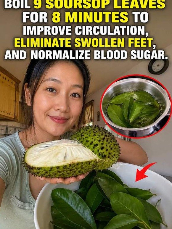 Boil These Leaves for 8 Minutes to Instantly Unclog Your Circulation and Drain Swollen Feet
