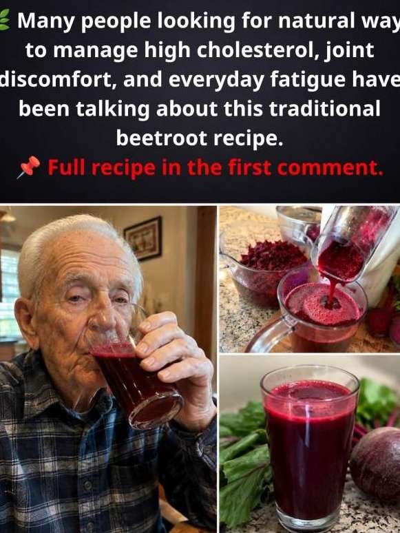 The #1 Drink That Triggers a Blood-Cleaning Surge to CRUSH Cholesterol & Joint Pain (You Won't Believe It!)