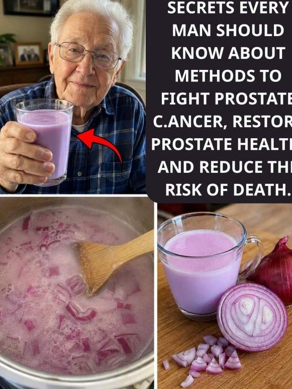 The Hidden Truth: This Purple Onion & Milk 'Flush' Is The Prostate Reset Most Men DESPERATELY Need (But Never Hear About!)