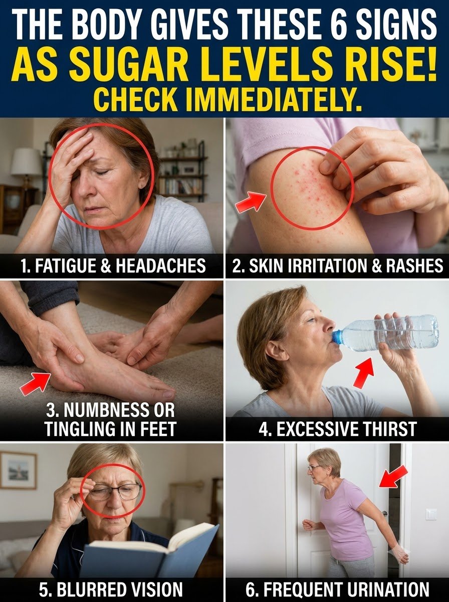 Your Hands Are HIDING It: 6 CRITICAL Signs Your Blood Sugar Is Secretly Skyrocketing (Don't Ignore These Warnings!)