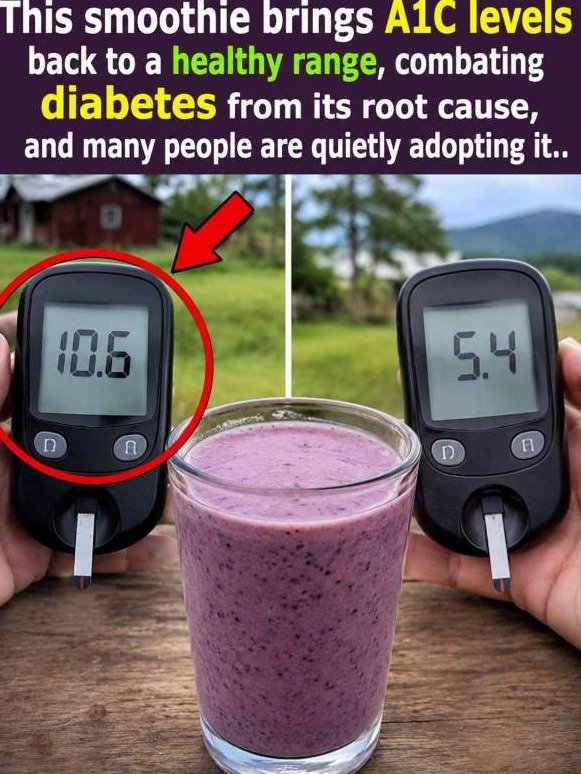 The 'Hidden Trapdoor' Smoothie That Forces Your A1C Down (And Finally Stabilizes Blood Sugar All Day)