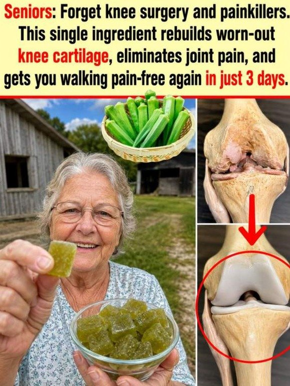 The Forgotten 'Green Oil': Why Seniors Are Turning to Okra to Soothe Grinding Knees