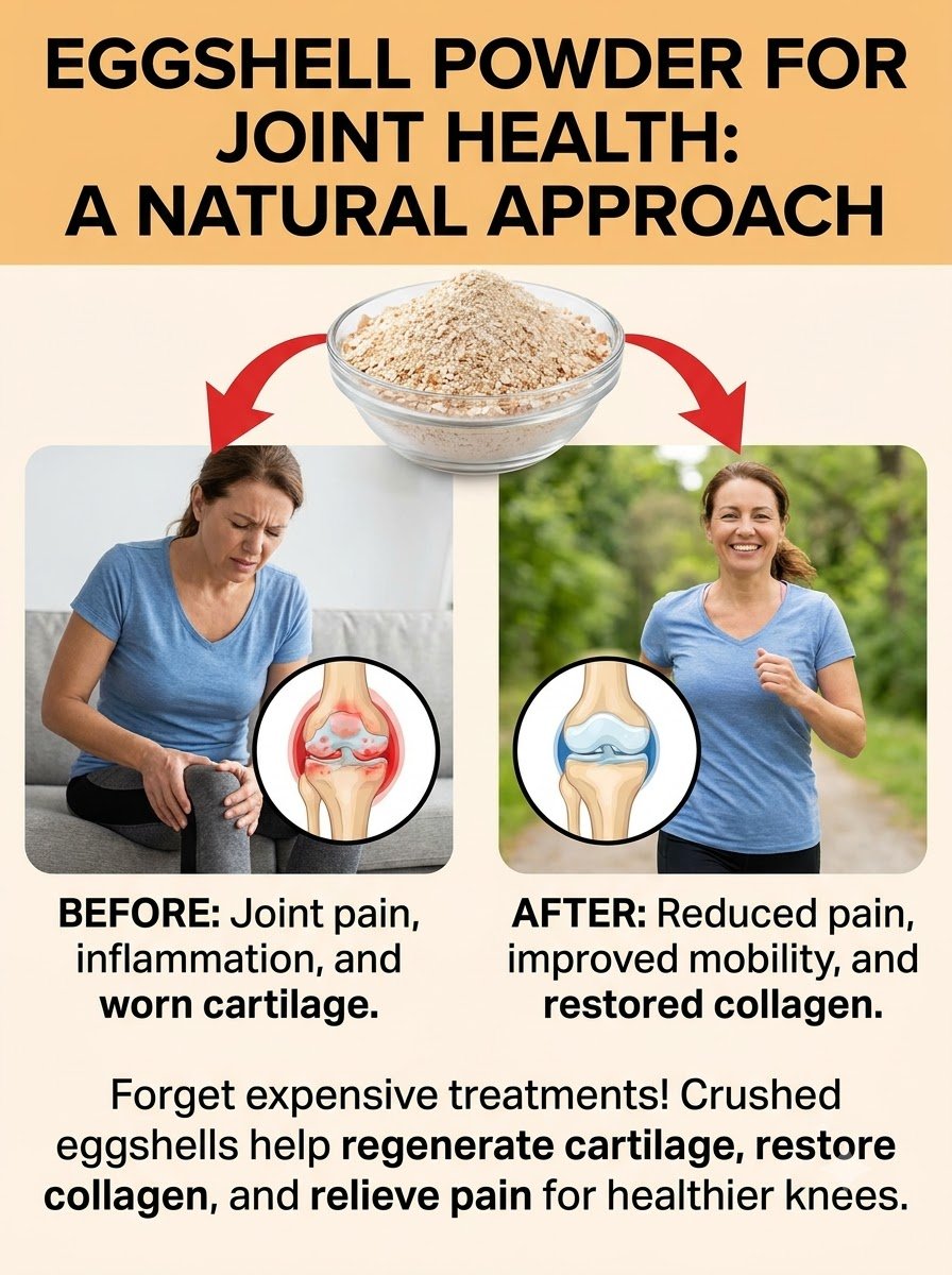 You're Throwing Away Your Knees' #1 Repair Signal Every Morning: The Eggshell Secret No One Tells You