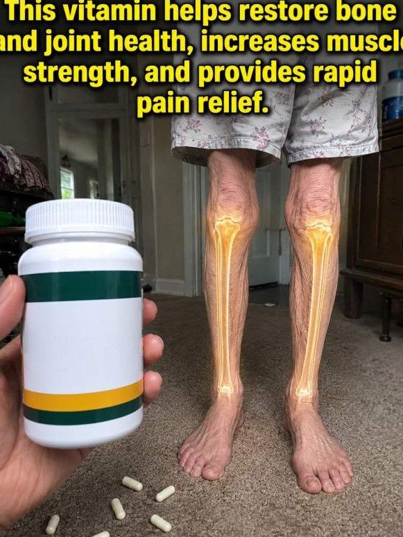 The #1 Vitamin D 'Switch' That Erases Leg Pain & Rebuilds Bone Strength (Don't Miss This!)