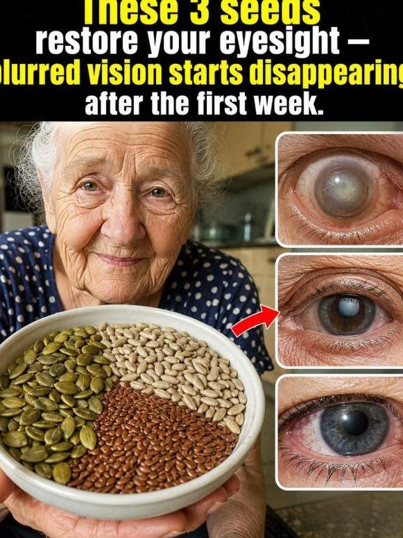 Blurry Vision? You're Missing Out! These 3 Everyday Seeds Trigger a SHOCKING Kind of Eye Repair