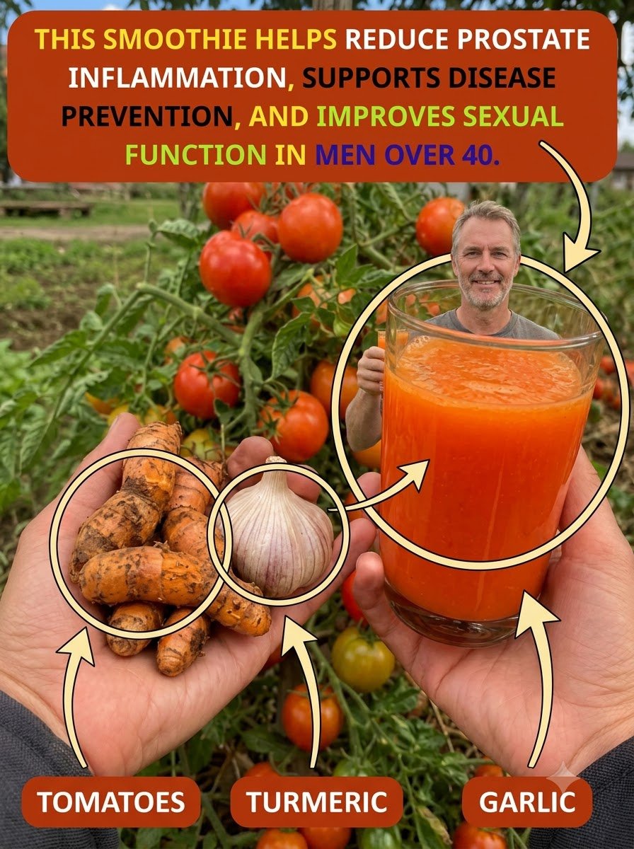 Men Over 40: This 3-Ingredient Smoothie Could Be the Prostate Reset You've Been Missing!