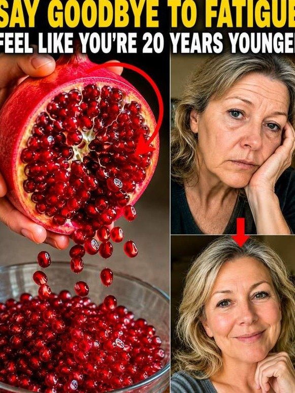 The #1 Reason You're Always Tired: Pomegranate Unlocks a Cellular 'Reset Button' You NEED to Know NOW