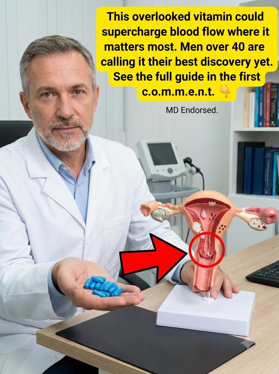 The #1 Overlooked Vitamin Men Over 40 NEED For Unstoppable Blood Flow (Don't Miss This!)