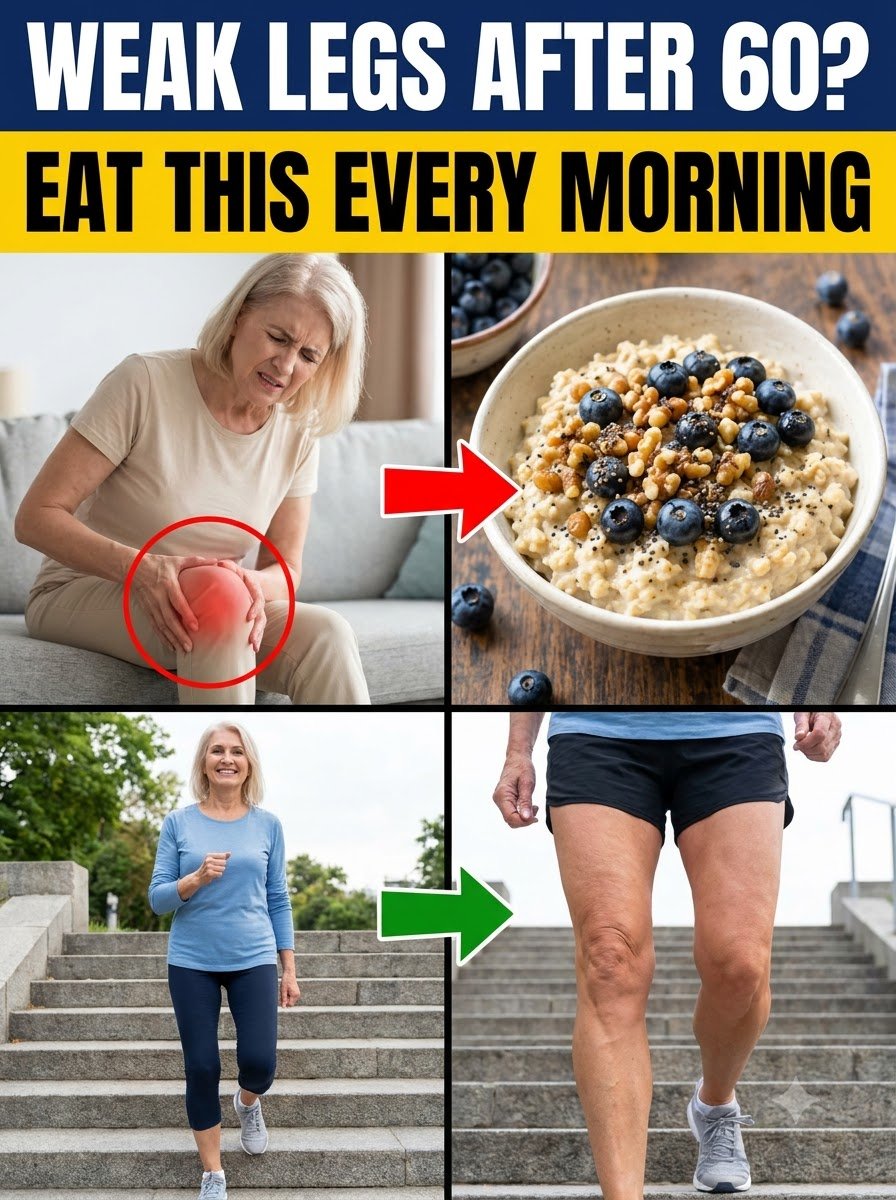 Weak Legs After 60? The SHOCKING Thing Your Oatmeal Does Before Your Morning Coffee (You'll Wish You Knew Sooner!)