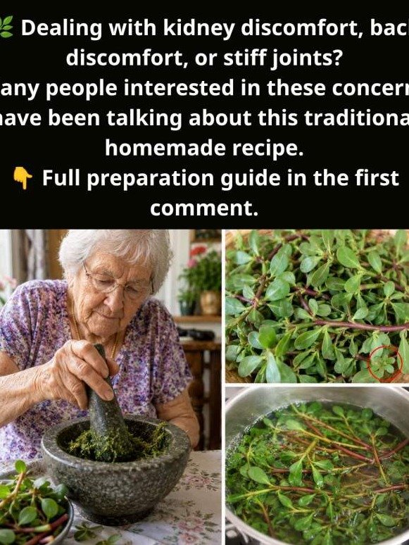 The ONE "Weed" You're Ignoring That Can FLUSH Out Kidney Discomfort & Unlock Stiff Joints Fast